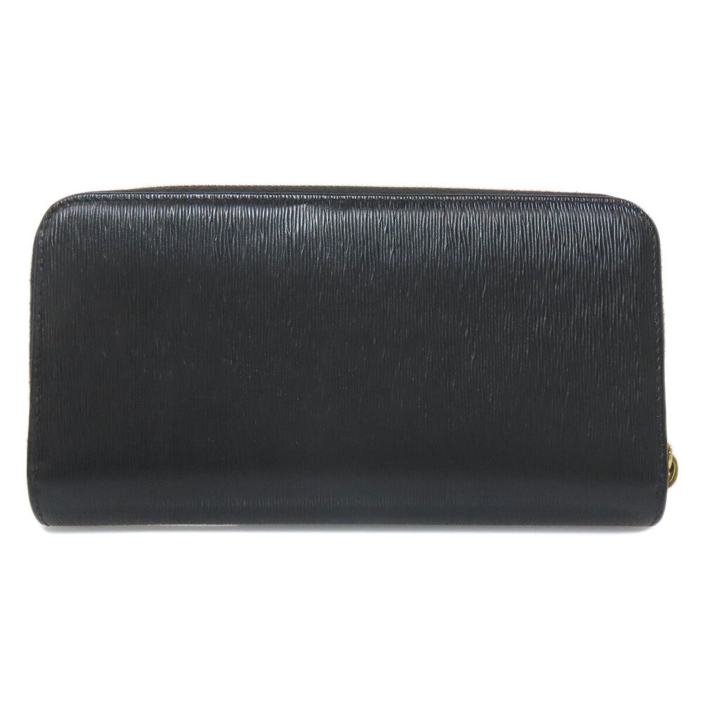 Prada Wallet long leather Black
